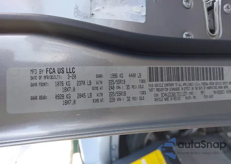 2020 Jeep Compass Limited Fwd from USA, damaged, VIN 3C4NJCCB2LT211127